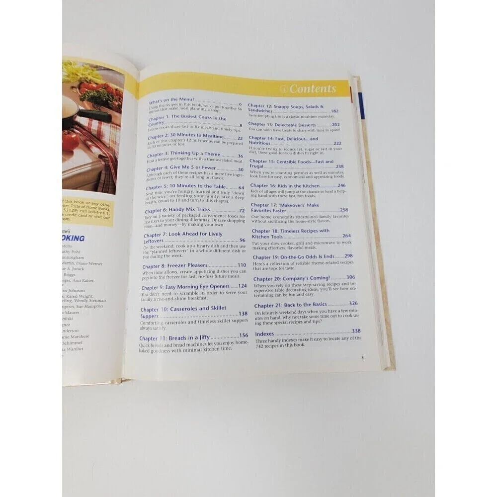 TASTE OF HOME'S QUICK COOKING VINTAGE COOKBOOKS 1999 & 2000 ANNUAL RECIPES TWO